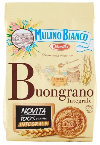 MULINO BIANCO BUONGRANO CON 100% FARINA INTEGRALE 350G