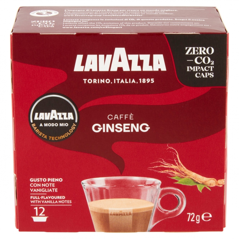 LAVAZZA A MODO MIO, CAFFE GINSENG - 12 CAPSULE