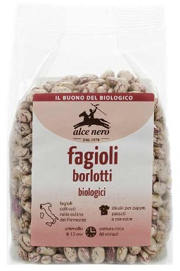 ALCE NERO FAGIOLI BORLOTTI 400 G