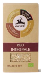 ALCE NERO RISO INTEGRALE 500 G