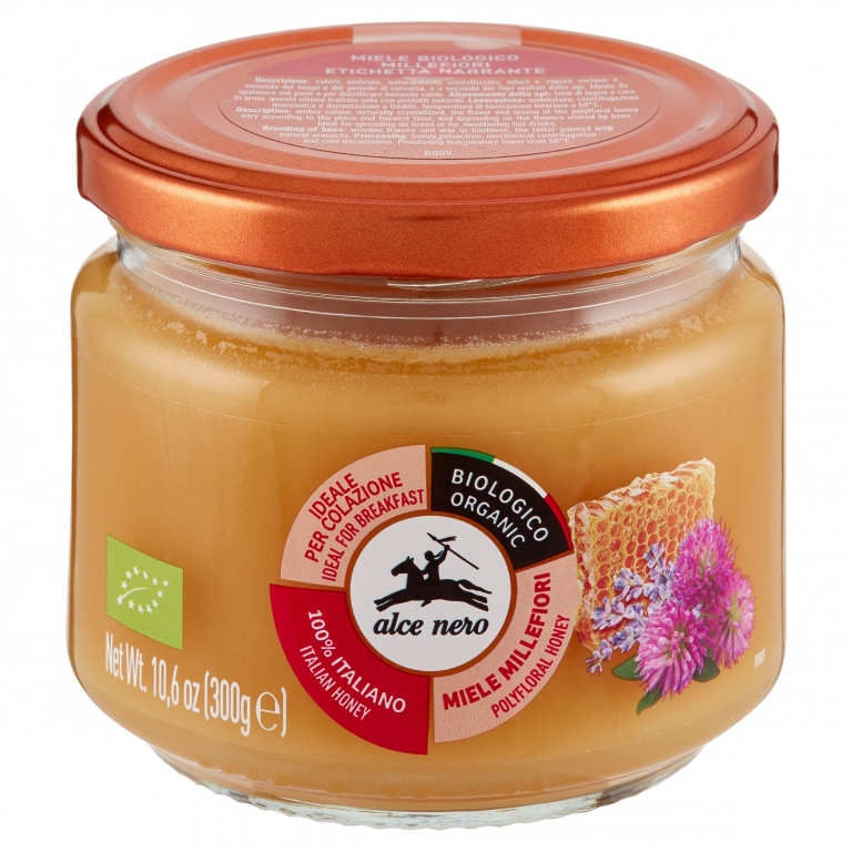 ALCE NERO MIELE MILLEFIORI 300 G