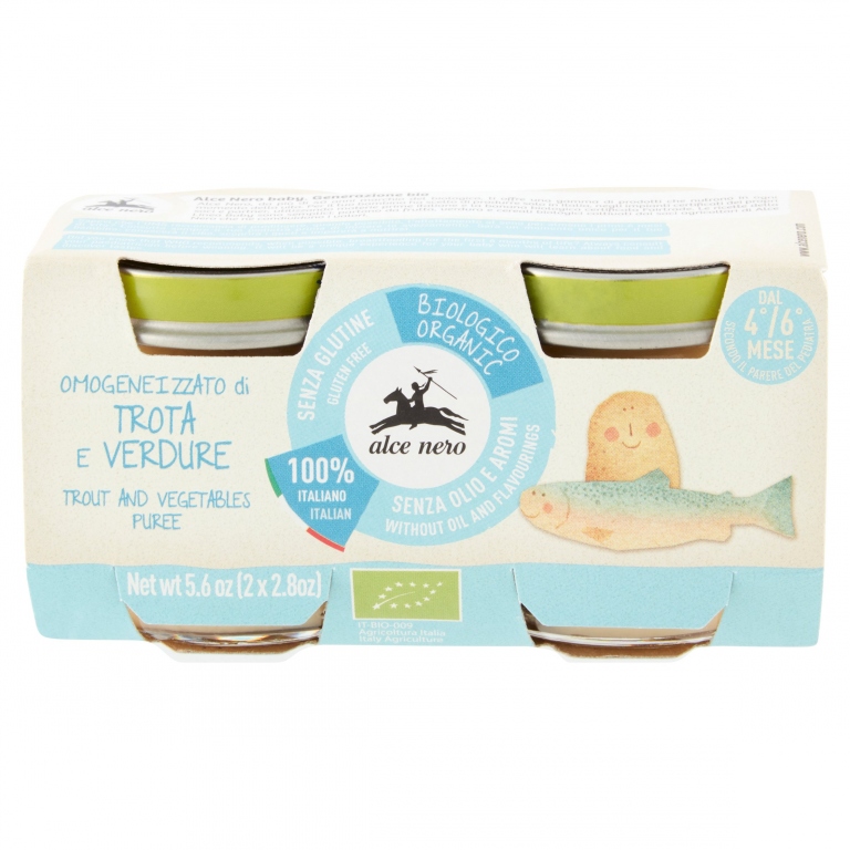 OMO BIO ALCE NERO TROTA/VERD. GR.80X2