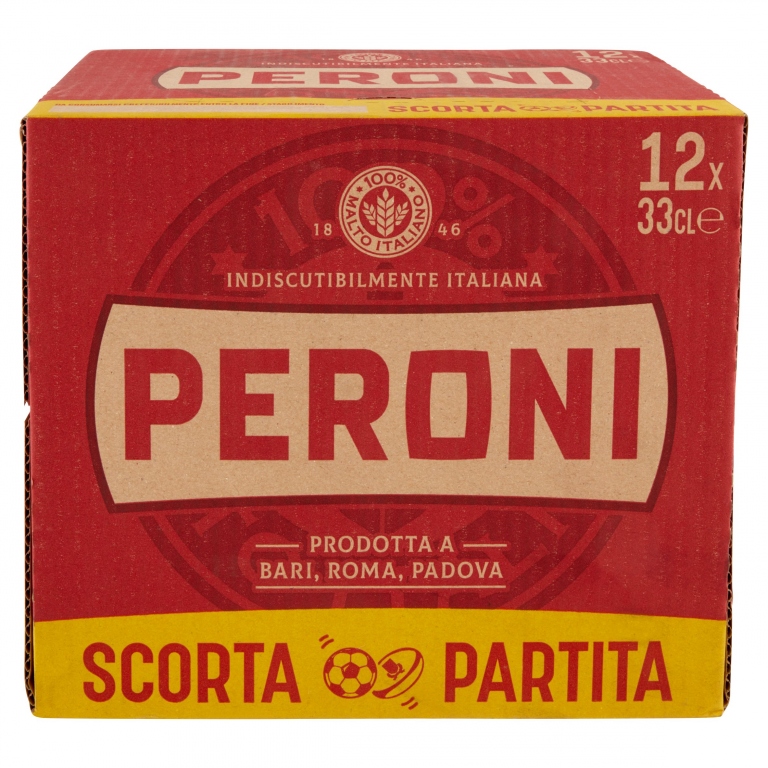 PERONI BOTTIGLIA 12 X 33 CL