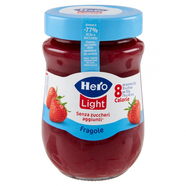 HERO LIGHT FRAGOLE 280 G