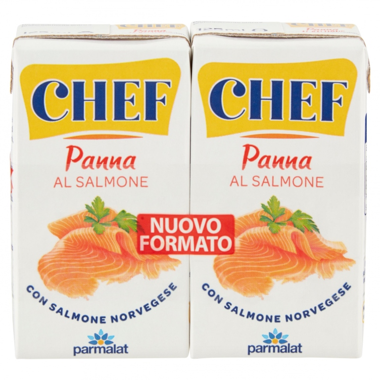 CHEF PANNA AL SALMONE 2 X 125 ML