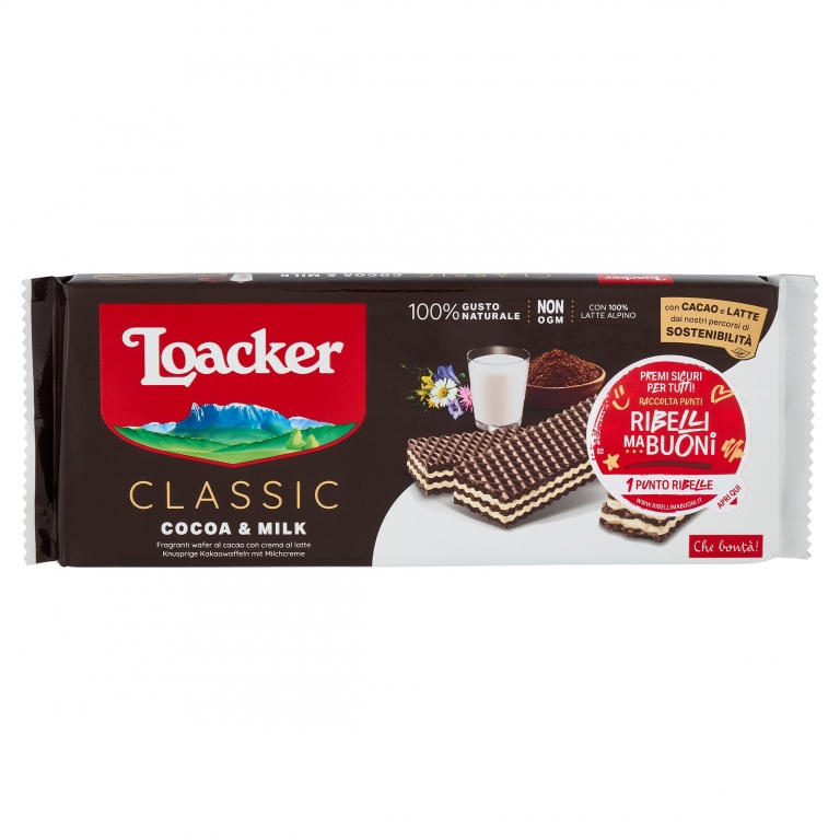 LOACKER CLASSIC CACAO & MILK 175 G