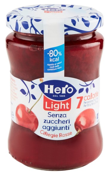 HERO LIGHT CILIEGIE ROSSE 280 G