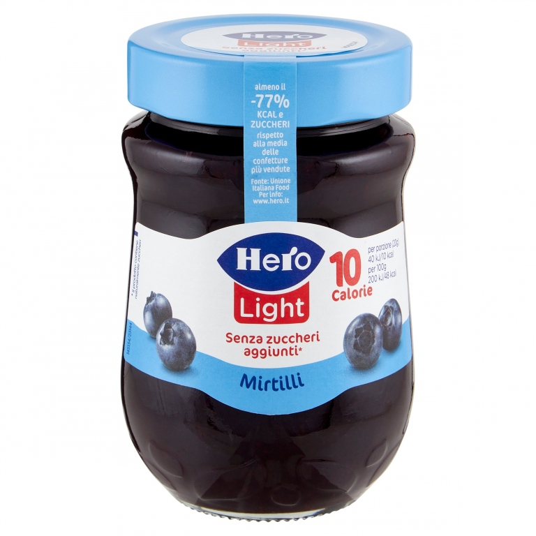 HERO LIGHT MIRTILLI 280 G