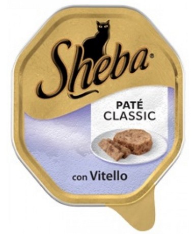 SHEBA PATE CLASSICS CON VITELLO 85 G