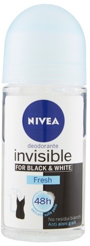 NIVEA DEODORANT ANTI-PERSPIRANT BLACK & WHITE INVISIBLE FRESH 50 ML