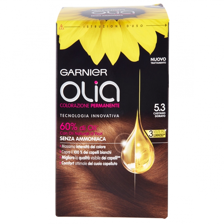 GARNIER OLIA COLORAZIONE PERMANENTE 5.3 CASTANO DORATO