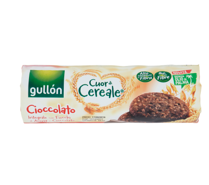 GULLON CUOR DI CEREALE CIOCCOLATO INTEGRALE CON FIOCCHI DI AVENA E CIOCCOLATO 280 G