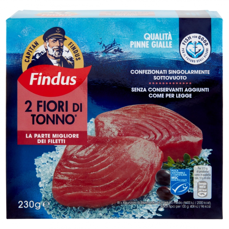 FIORI DI TONNO FINDUS G230