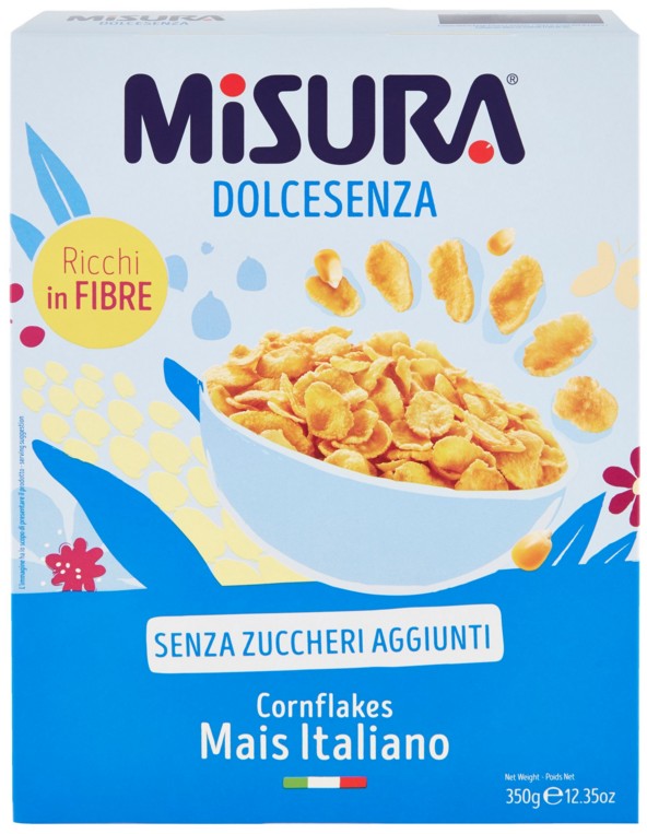 MISURA DOLCESENZA CORNFLAKES MAIS ITALIANO 350 G
