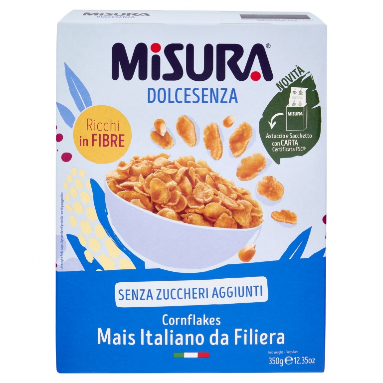MISURA DOLCESENZA CORNFLAKES MAIS ITALIANO 350 G