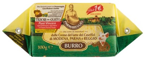 BURRO PARMAREGGIO GR.100