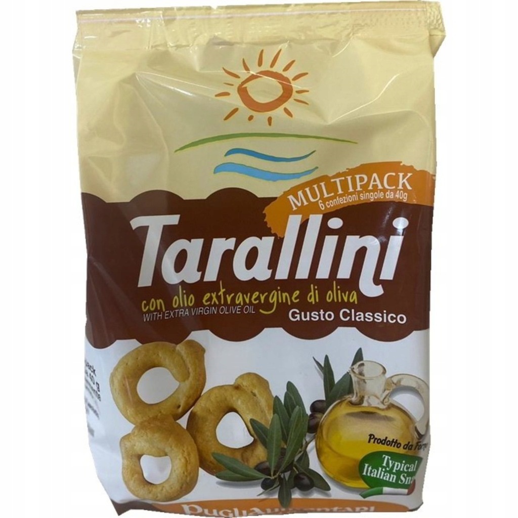 TARALLINI PUGLIALIMENTARI TRAD.MPK GR40X6