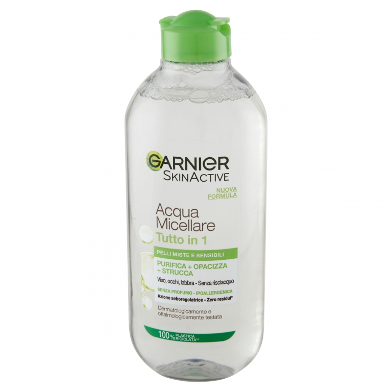 GARNIER SKIN NATURALS FRESH ACQUA MICELLARE PELLI NORMALI O MISTE 400 ML