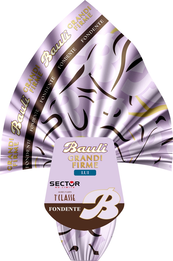 UOVO BAULI GRANDI FIRME LUI&LEI FONDENTE GR.500