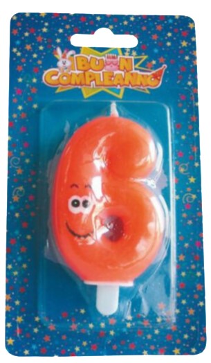 CANDELA SMILE FLUORESCENTE N.6