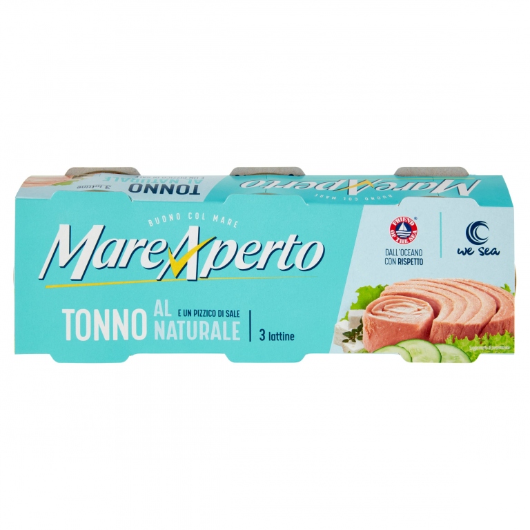 MAREAPERTO TONNO AL NATURALE 3 X 80 G