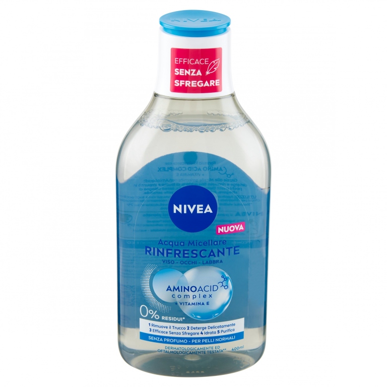 NIVEA MICELLAIR SKIN BREATHE ACQUA MICELLARE IDRATANTE DETERGENTE 3-IN-1 400 ML