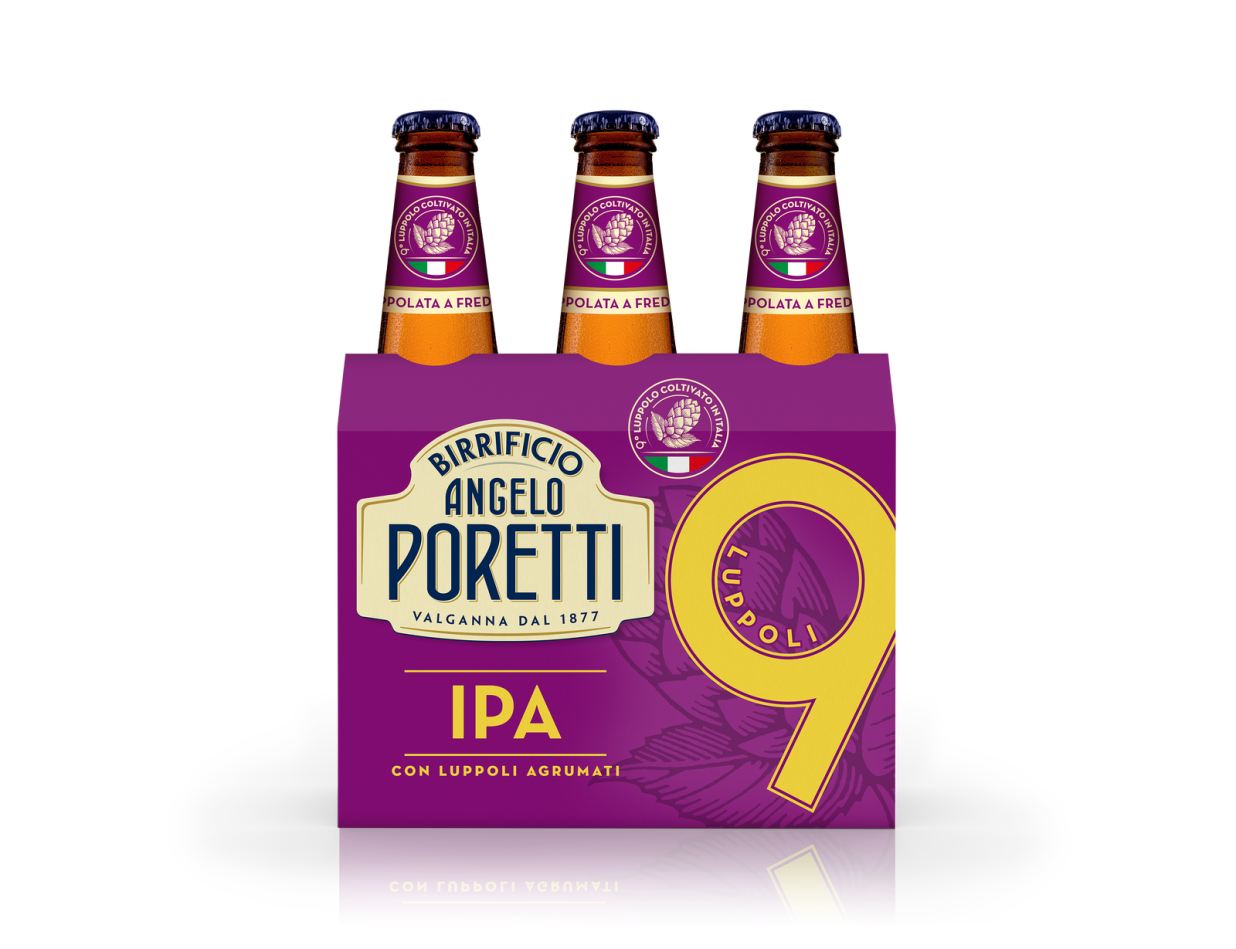 BIRRIFICIO ANGELO PORETTI BIRRA 9 LUPPOLI AMERICAN IPA 3X 33 CL