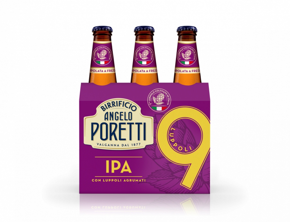 BIRRIFICIO ANGELO PORETTI BIRRA 9 LUPPOLI AMERICAN IPA 3X 33 CL