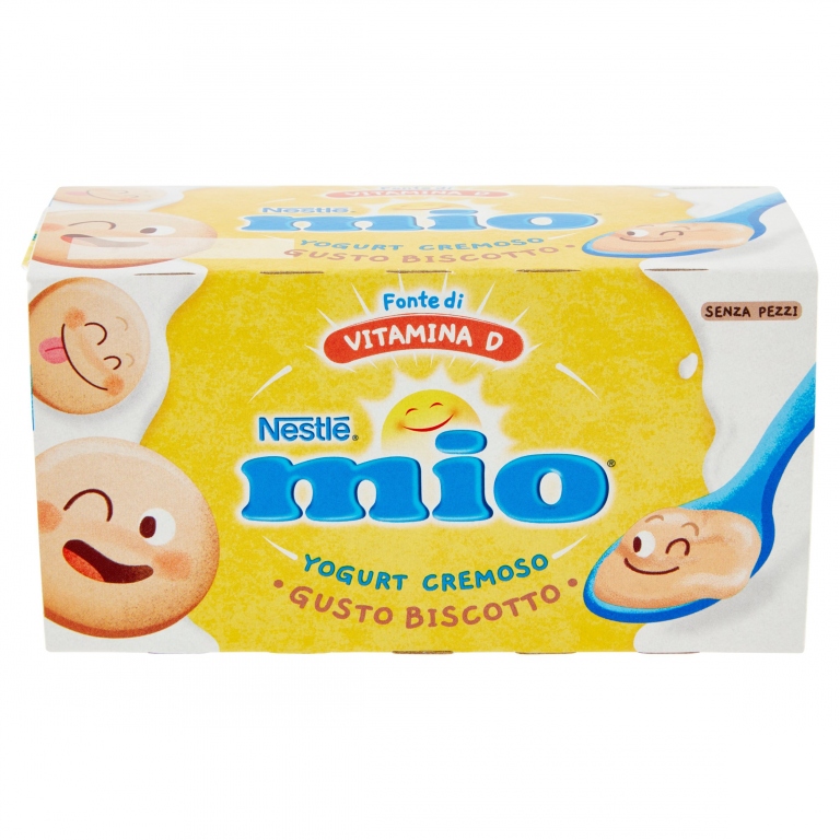 NESTLE MIO YOGURT CREMOSO BISCOTTO 2 X 125 G