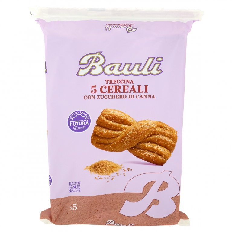 BAULI TRECCIA BUON ESSERE 5 CEREALI 5 X 42 G