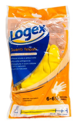 Logex Guanti Monouso Lattice Taglia S 100 pz