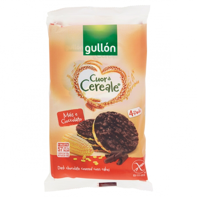GULLON GALLETTE DI MAIS CIOCCOLATO 100G