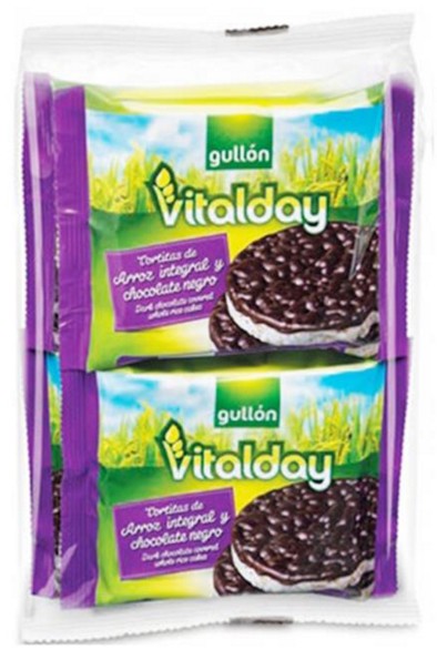 GULLON GALLETTE DI RISO INTEGR. CIOCCOLATO 105G