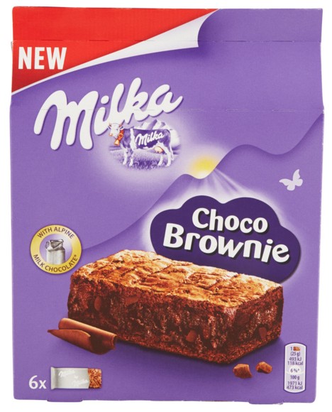 MILKA CHOCO SOFT BROWNIE GR.150