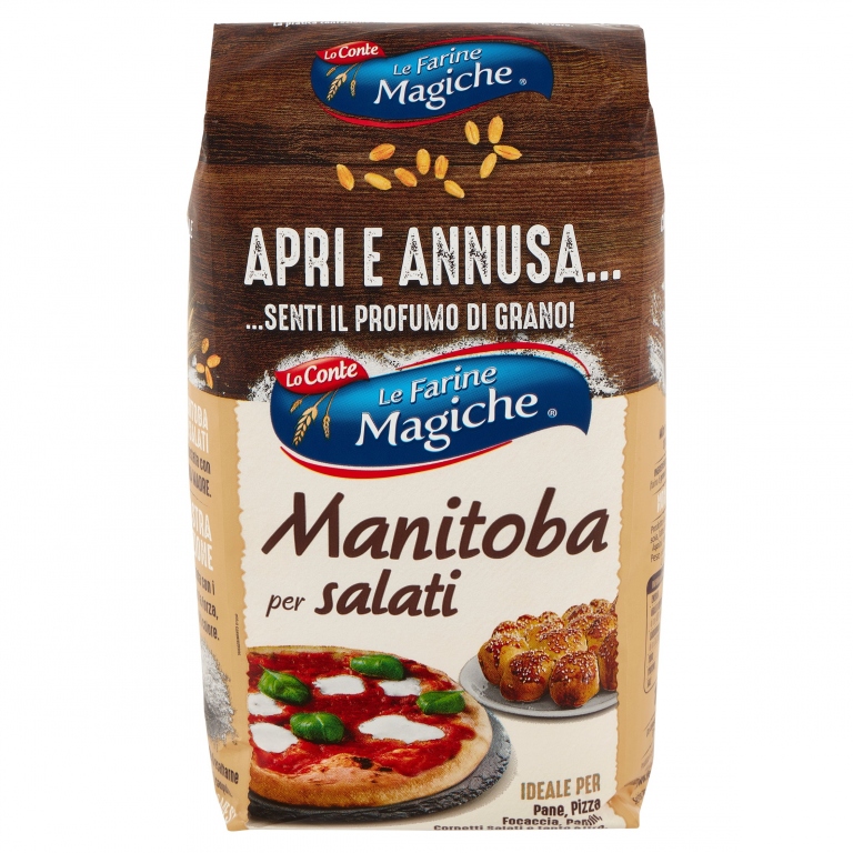 LE FARINE MAGICHE FARINA POCO RAFFINATA MANITOBA PER SALATI 1000 G