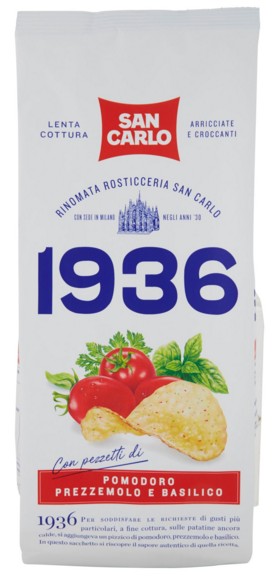 SAN CARLO 1936 CON PEZZETTI DI POMODORO PREZZEMOLO E BASILICO 150 G