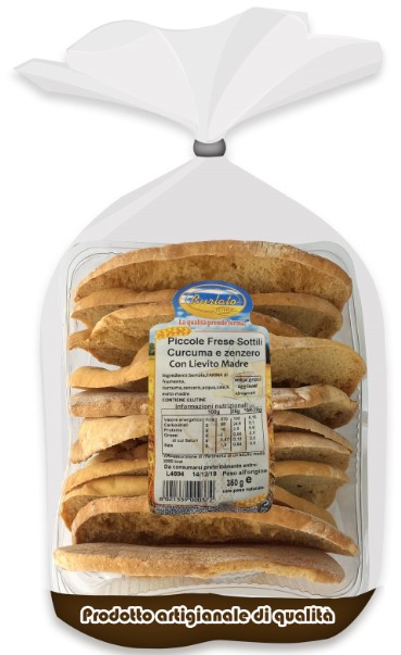 FRESE SOTTILI CURCUMA ZENZERO BURLATO GR.350