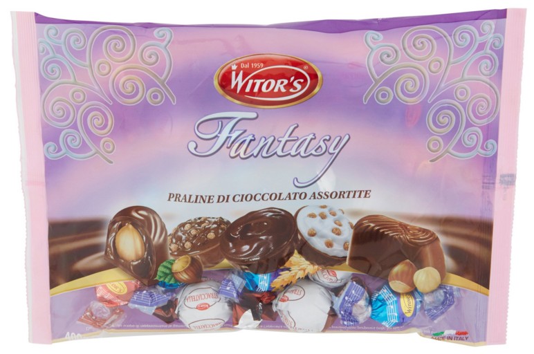 WITOR'S FANTASY PRALINE DI CIOCCOLATO ASSORTITE 400 G