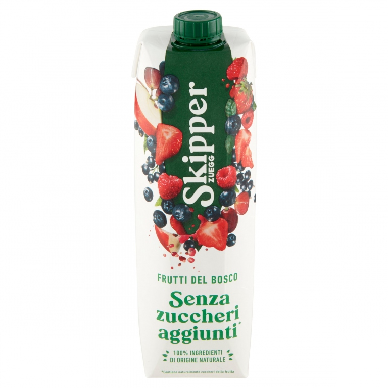 ZUEGG SKIPPER SENZA ZUCCHERI AGGIUNTI* FRUTTI DEL BOSCO 1000 ML