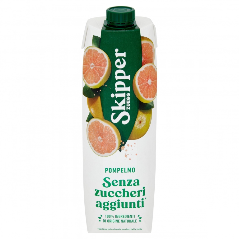 ZUEGG SKIPPER SENZA ZUCCHERI AGGIUNTI* POMPELMO 1000 ML