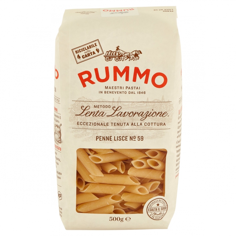 PASTA RUMMO N.59 PENNE LISCE GR.500               