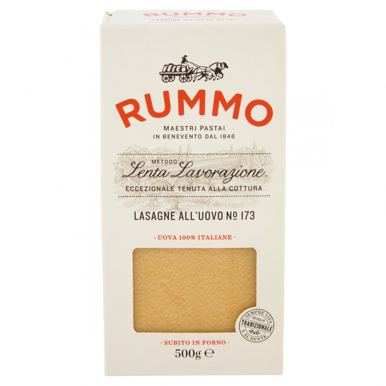 PASTA RUMMO N.173 LASAGNE ALL'UOVO GR.500         