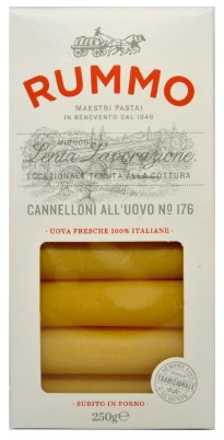 PASTA RUMMO N.176 CANNELLONI ALL'UOVO GR.250      