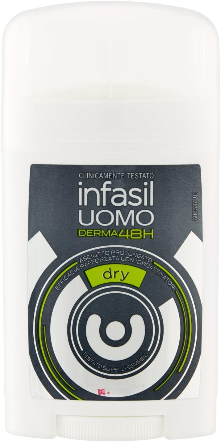 INFASIL UOMO DERMA48H STICK DRY 40 ML