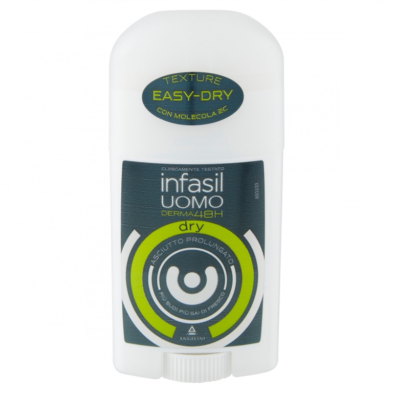 INFASIL UOMO DERMA48H STICK DRY 40 ML