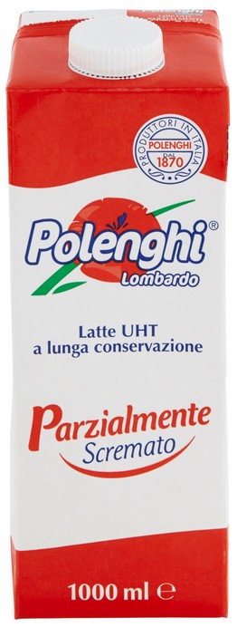POLENGHI LOMBARDO LATTE UHT A LUNGA CONSERVAZIONE PARZIALMENTE SCREMATO 1000 ML