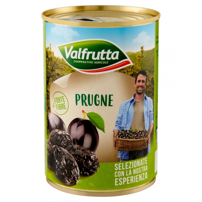VALFRUTTA PRUGNE ITALIANE ALLO SCIROPPO 425 G