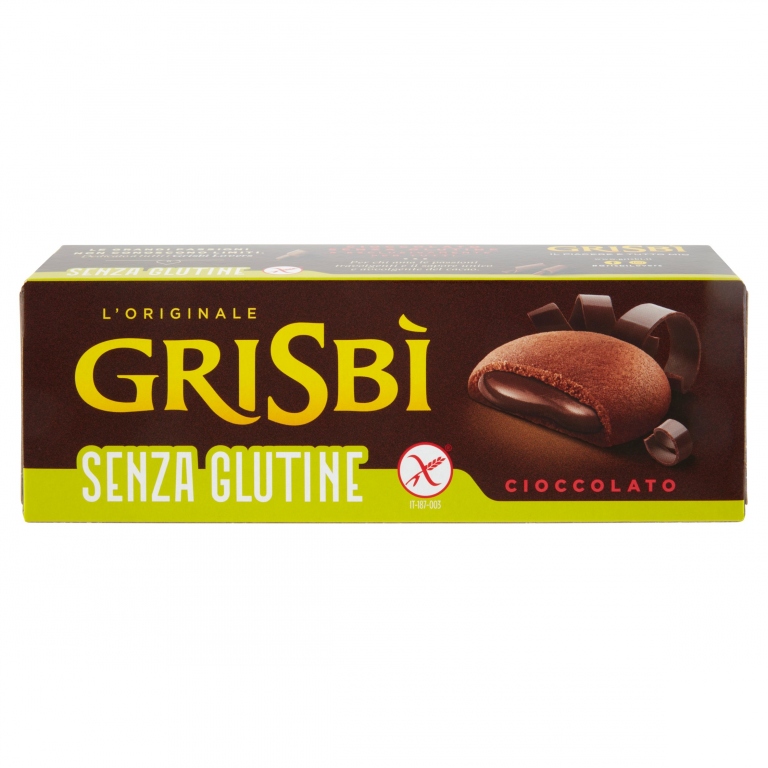 GRISBI SENZA GLUTINE CIOCCOLATO 9 X 16,7 G