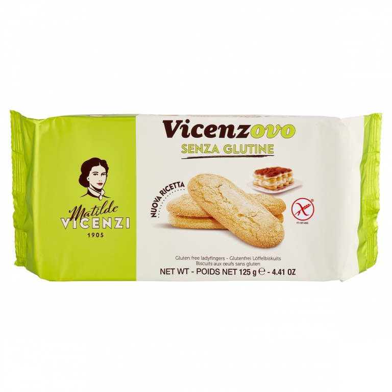 PASTICCERIA MATILDE VICENZI VICENZOVO SENZA GLUTINE E LATTOSIO 125 G