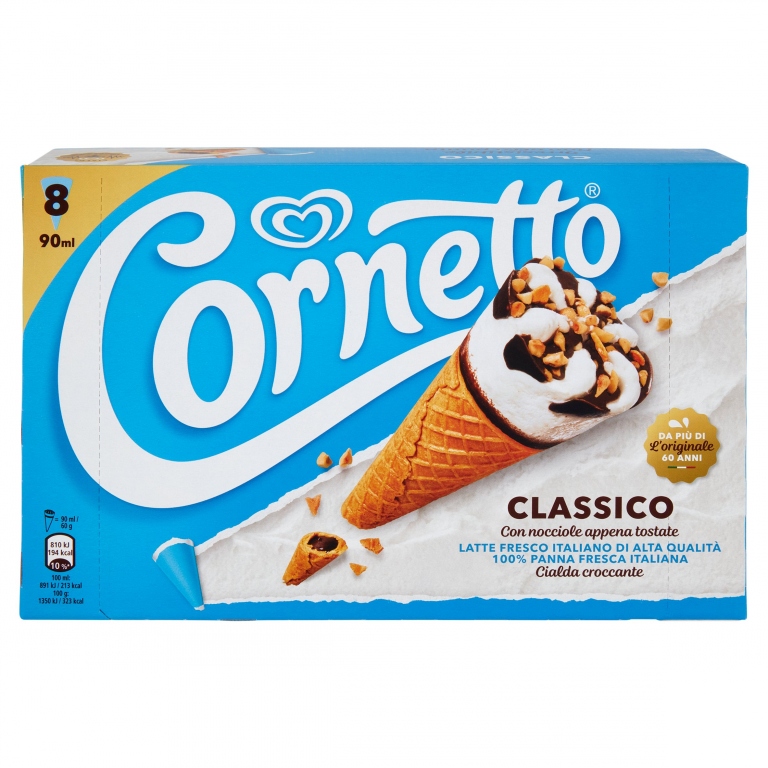 CORNETTO CLASSICO 8 X 60 G